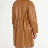 Leather duster coat Filadelfia
