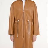 Leather duster coat Filadelfia