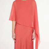 Silk shawl Melone