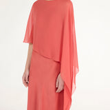Silk shawl Melone