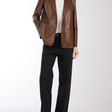 Giacca in pelle Grappa