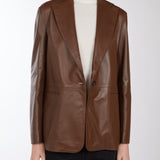 Giacca in pelle Grappa