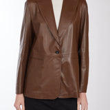 Giacca in pelle Grappa